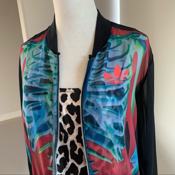 Adidas Rita Ora Skeleton Sheer Jacket CA - Picture 5 of 6
